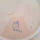 Blue pie dish Belgian manufacture Boch