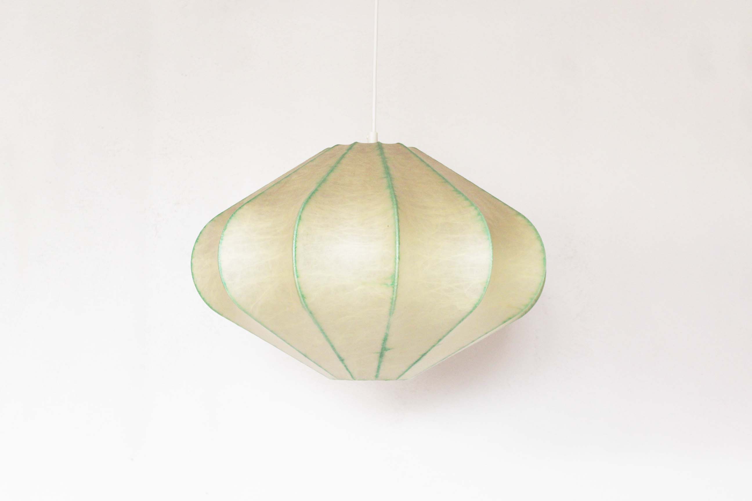 Vintage ‘Cocoon’ Pendant chandelier by Goldkant Leuchten