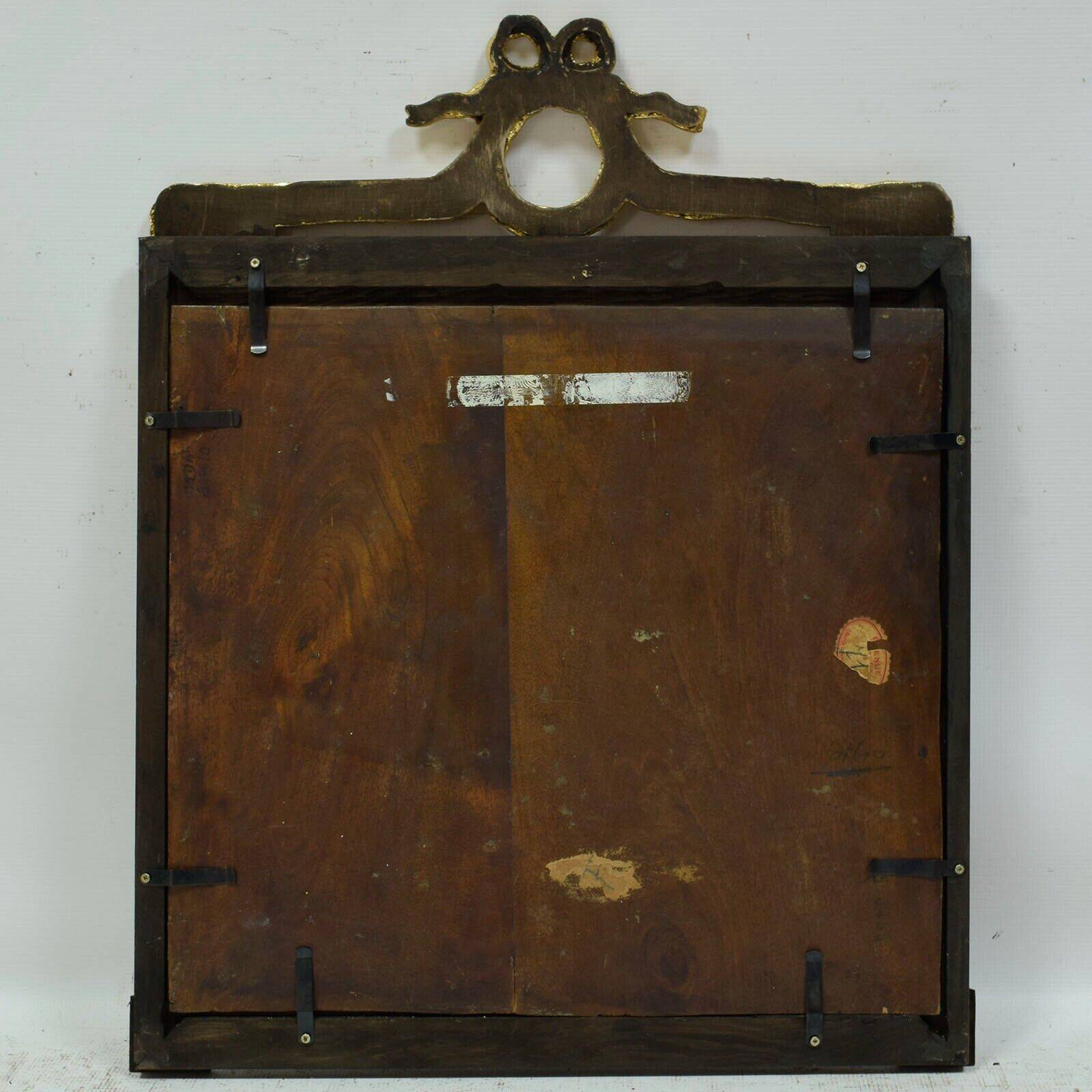 Old oil painting genre scene women walking in the forest - French school