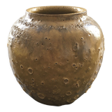Vase boule relief cratère