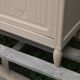 Renovated Art Deco buffet – Beige Paris-Brest & red marble