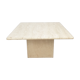 Italian Travertine Coffee Table, 1980s