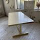 Brass table 1970 Italian lacquer