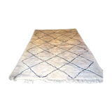 Benni ouarain 100% woollen carpet: 190x377cm