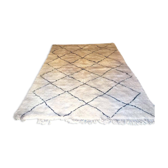 Benni ouarain 100% woollen carpet: 190x377cm