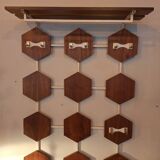 Diamond coat rack design 70