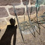 Plexiglass chairs