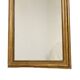 Miroir doré français Louis Philippe antique, fin du 19e siècle