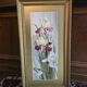 Oil on cardboard The Irises