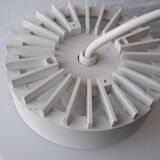 Suspension en opaline blanche