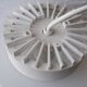 Suspension in white opaline