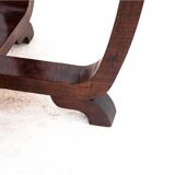 Art deco extendable table, poland, 1930s