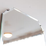 Art Deco rectangular mirror