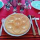 6 assiettes à huîtres pastels proceram