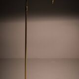 Herda Brass swing arm floor lamp 1980s