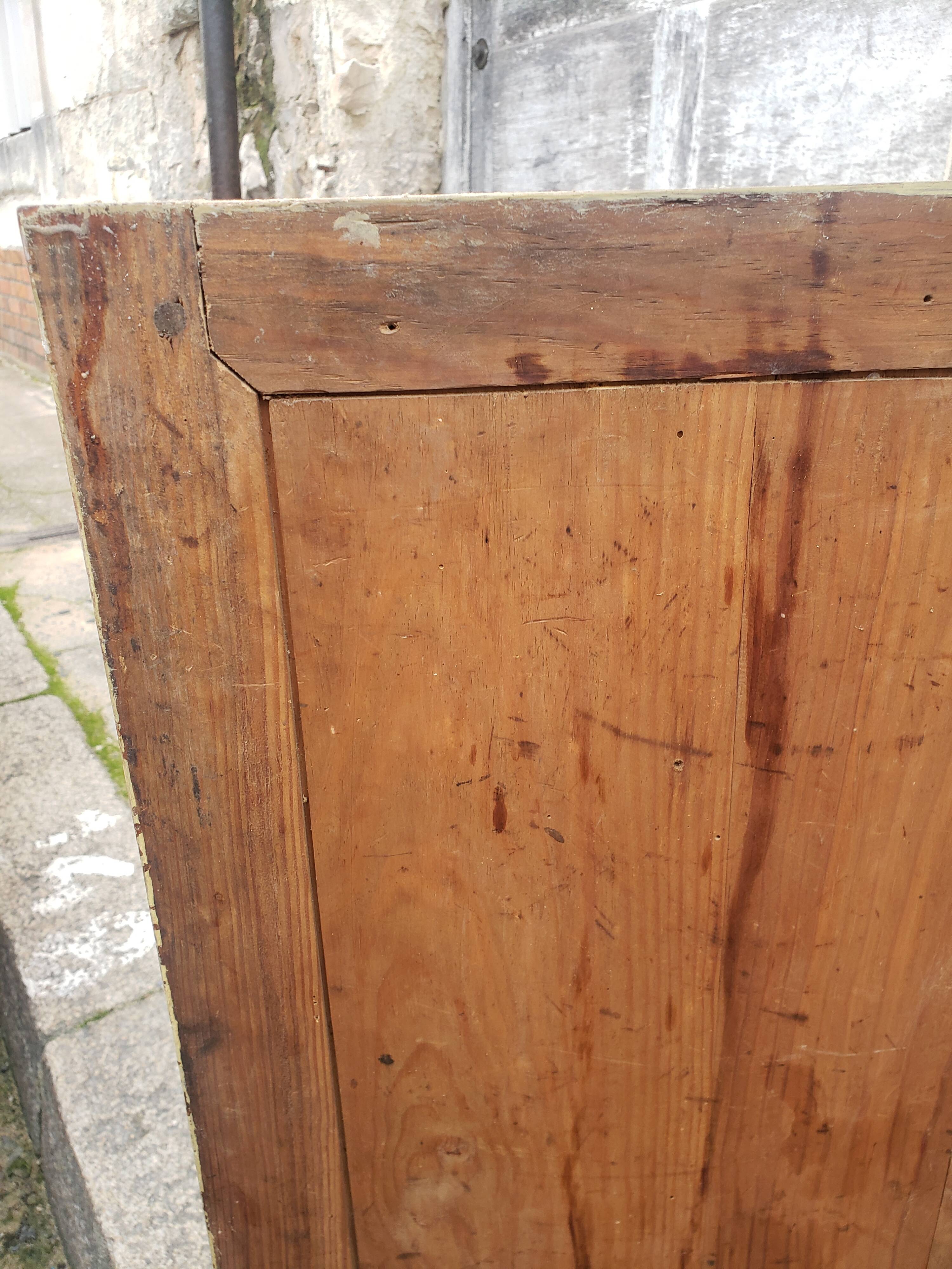 Old Parisian buffet patina