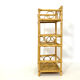 Rattan and wicker shelf from the 70
