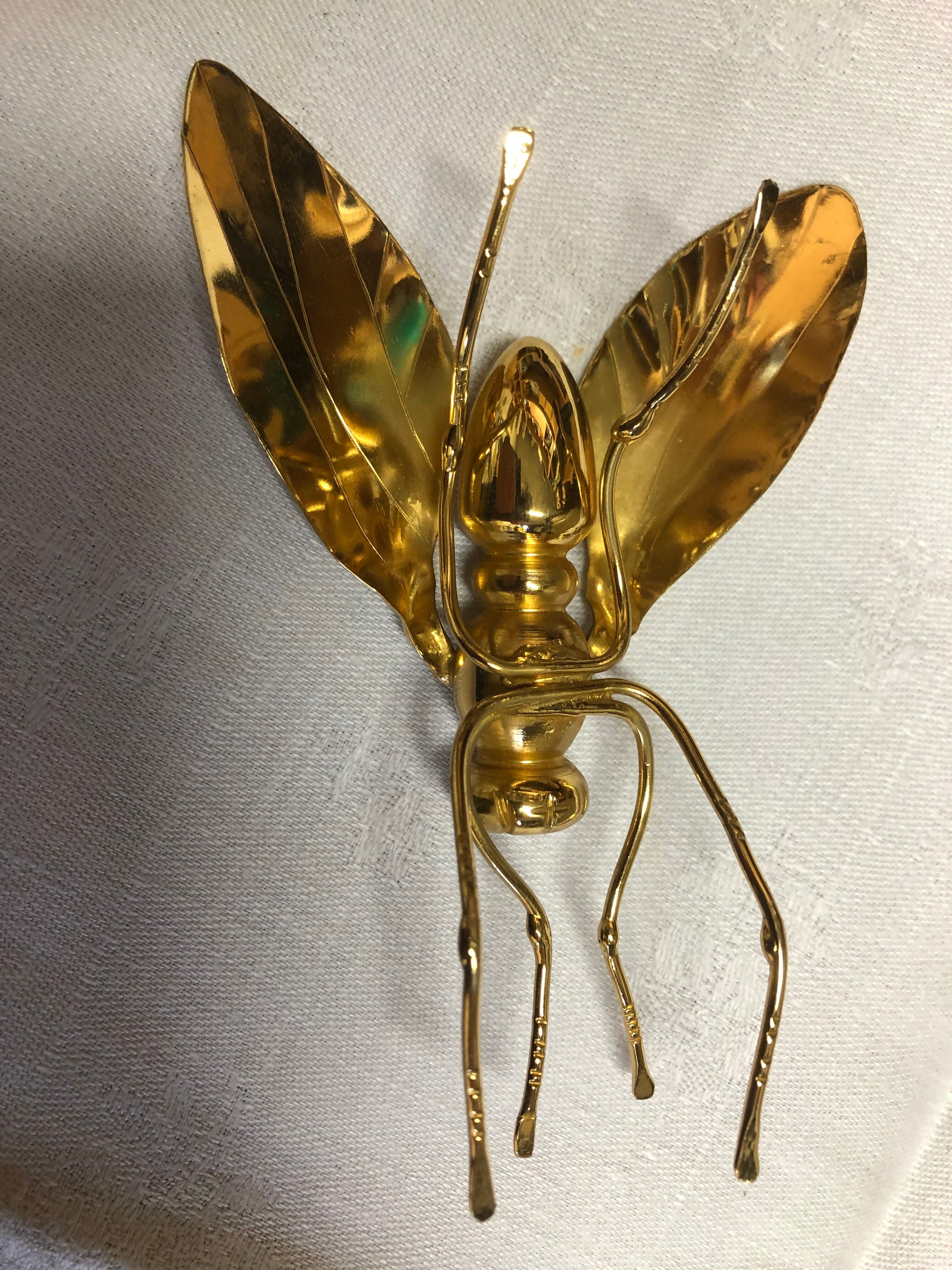 Golden brass fly 1970