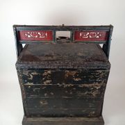 Lacquered wedding chest, China 19th century