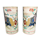 Pair of ancient roller vases