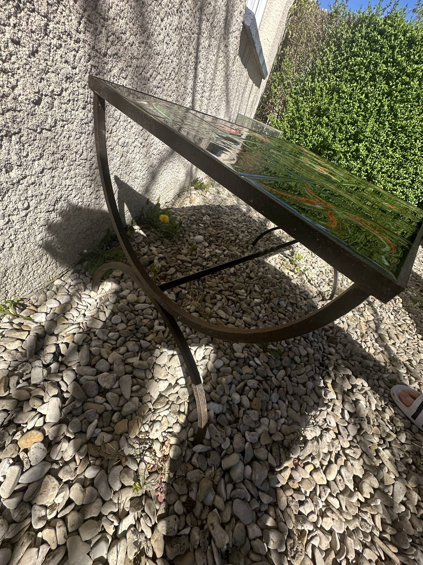 Vintage ceramic coffee table