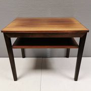 Nice side table in rosewood, probably Danish and from the 60s.