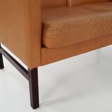 Beech sofa, Danish design, 1960s, manufacture: Denmark