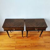 Pair of vintage bedside tables 1965
