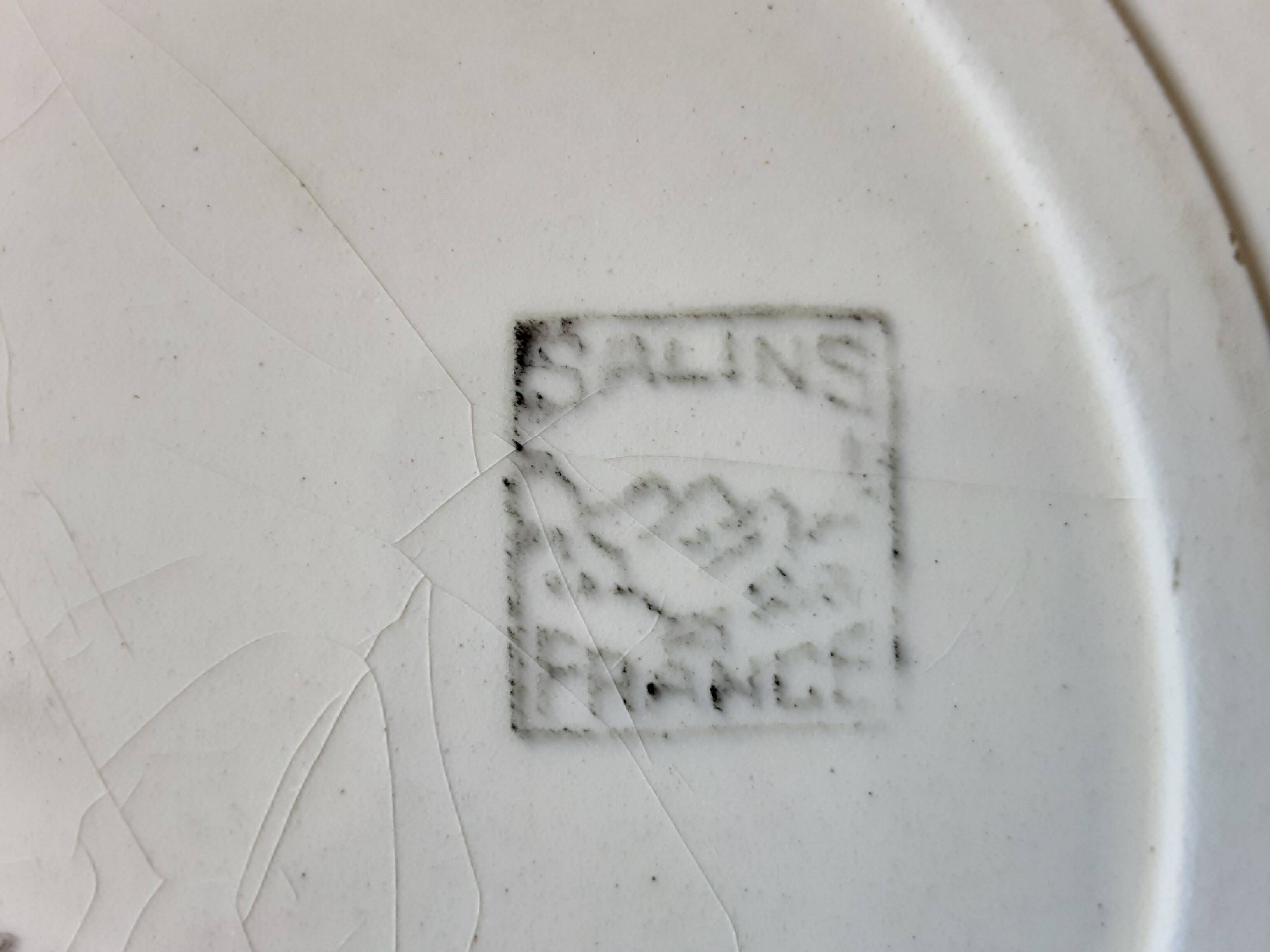 Petit plat rond Salins