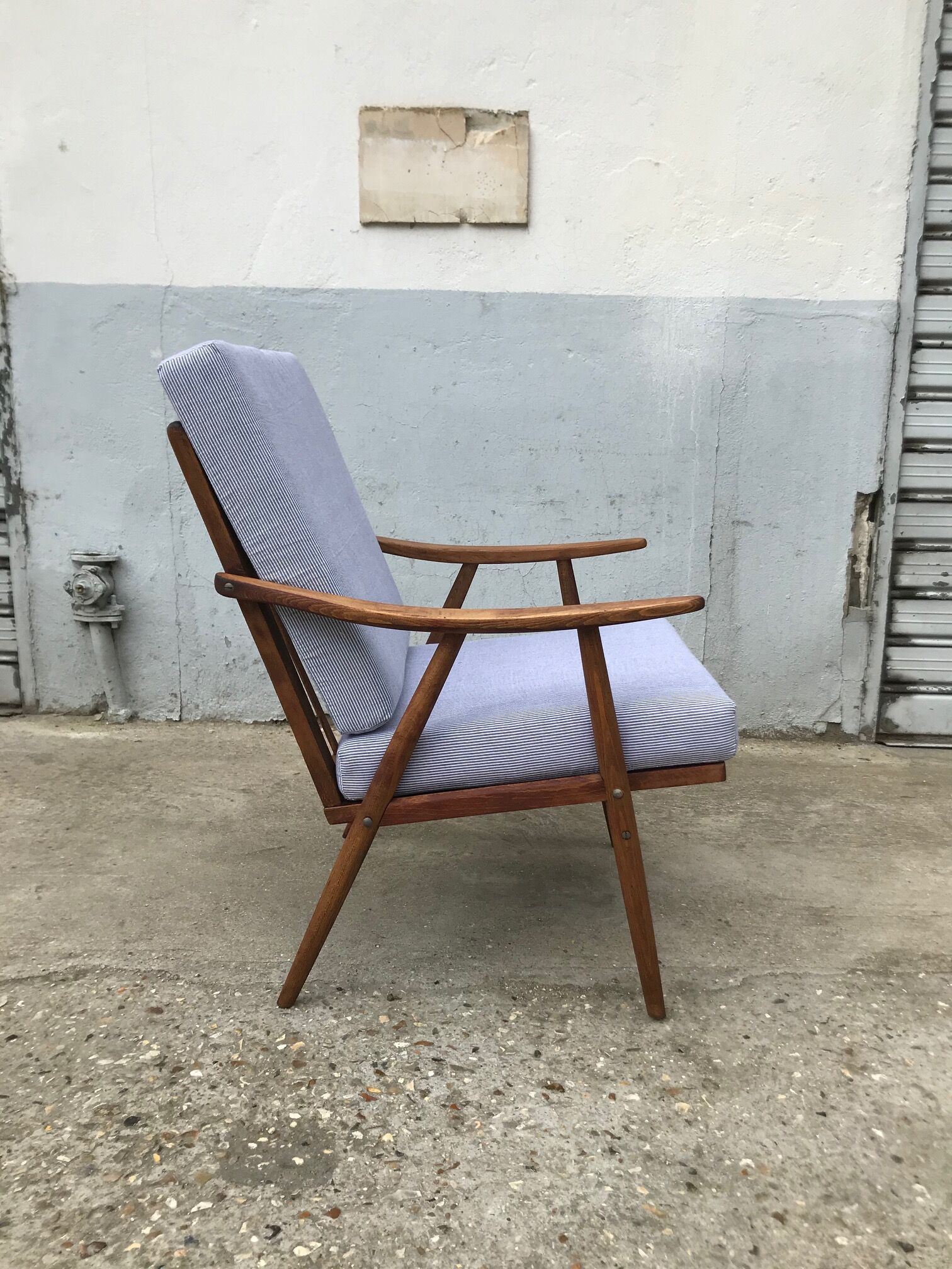 Boomerang armchair, edited by Thonet, 1960