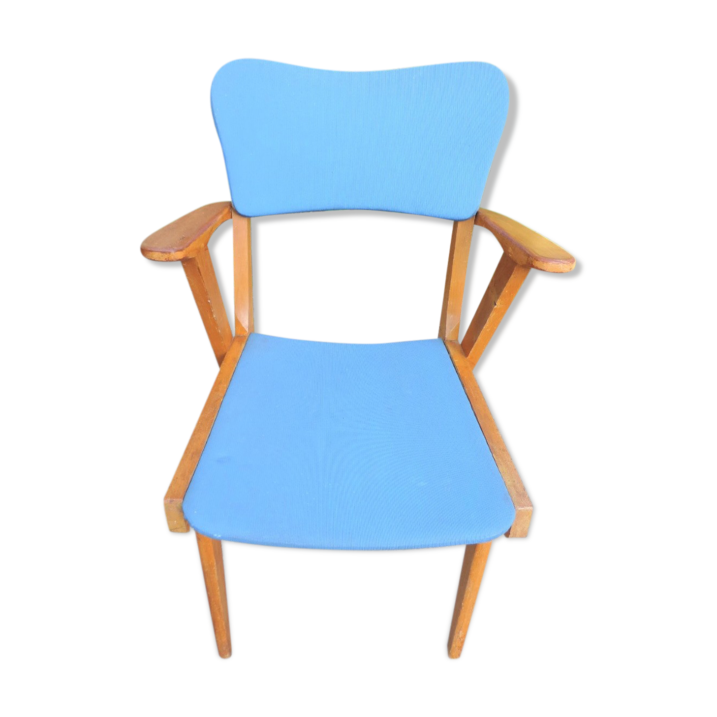 fauteuil pieds compas 1950