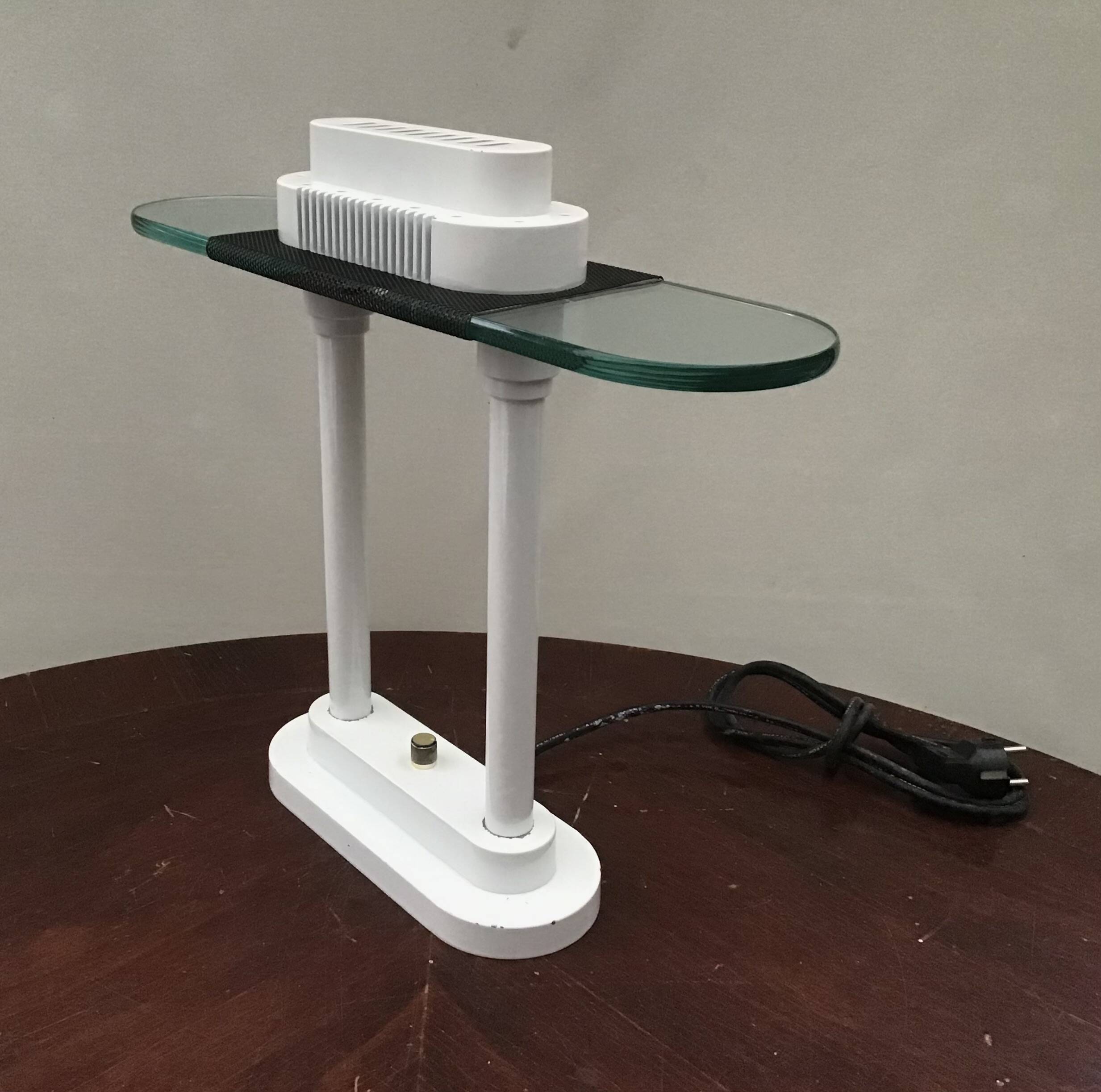 Vintage Robert Sonneman Table Lamp – Memphis Style – with Dimmer