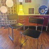 Set of 5 spaghetti chairs by giandomenico belotti for alias vintage 1980