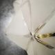 Old ceiling lamp globe opalescent glass rare model Ø 18 cm ART DECO 1930 POLYEDRE 96 faces