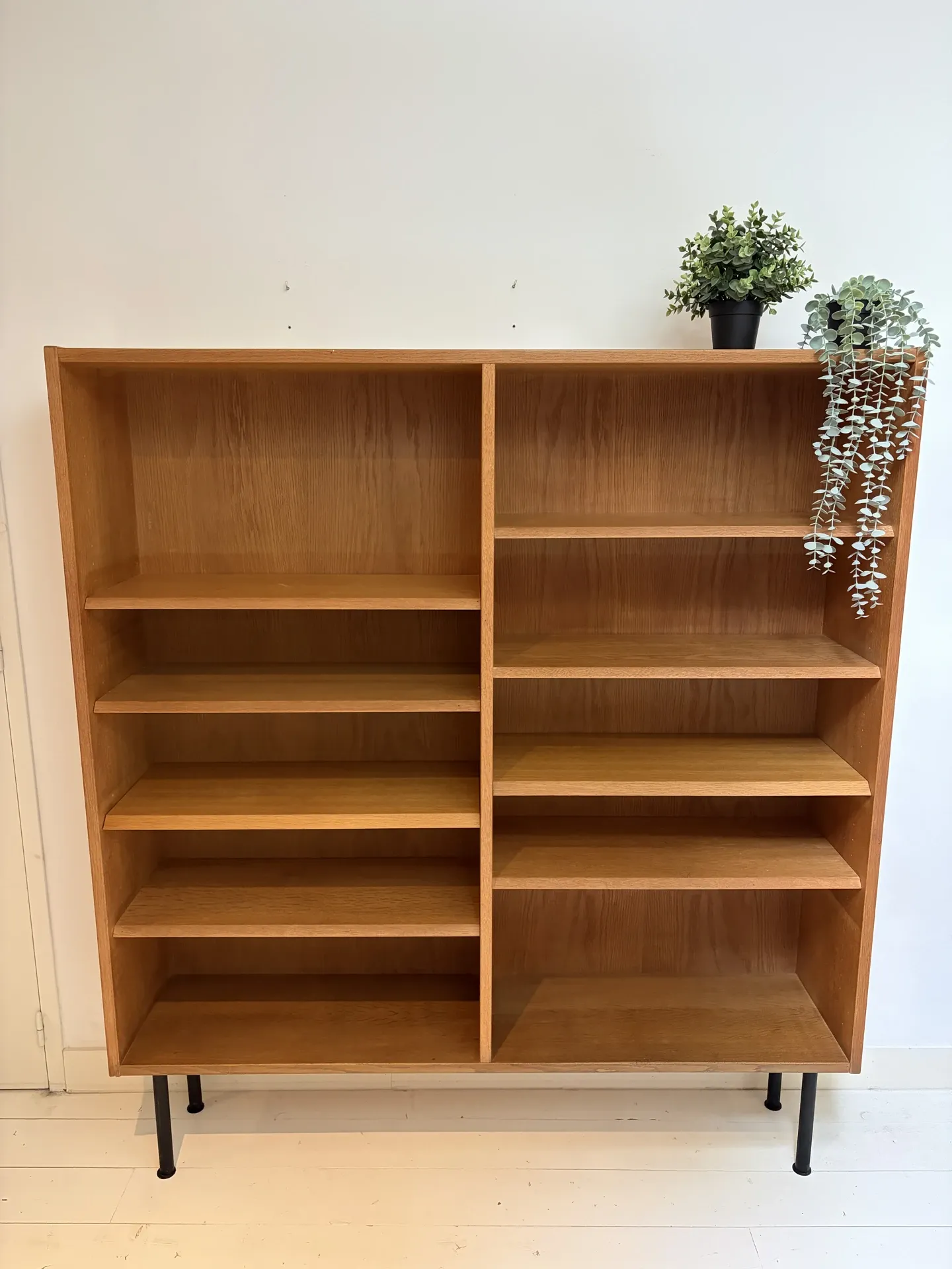 Scandinavian Oak Library by Carlo Jensen for Hundevad & Co
