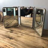 Barber triptych mirror 51x30cm