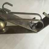 Support copper for bottle of wine