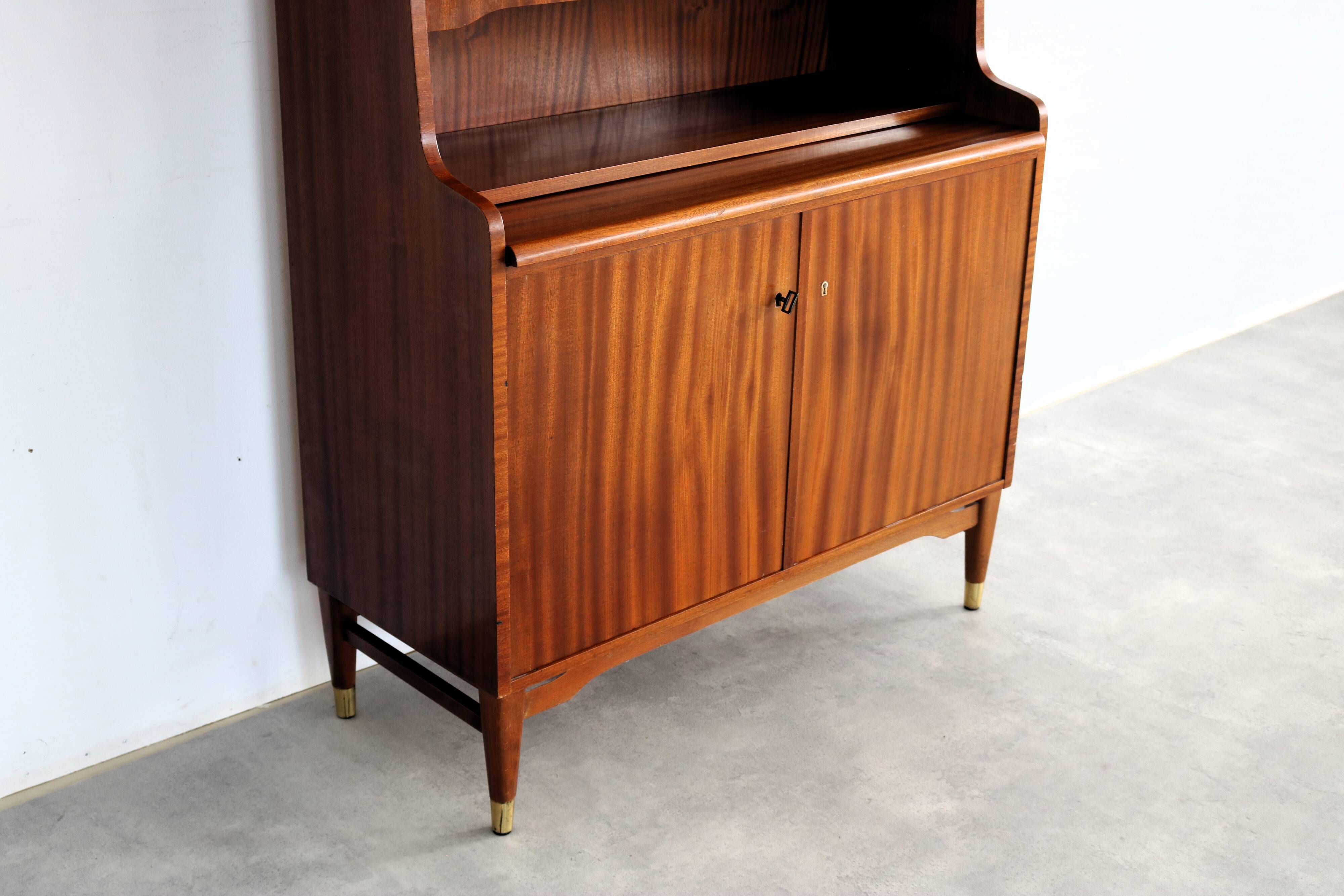 Vintage secretary | wall cupboard | 60s | sweden
