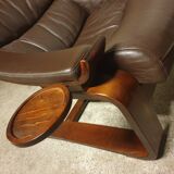 Mid-Century design Kroken leather armchair