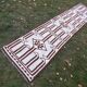 Vintage Turkish hallway rug 78x314 cm