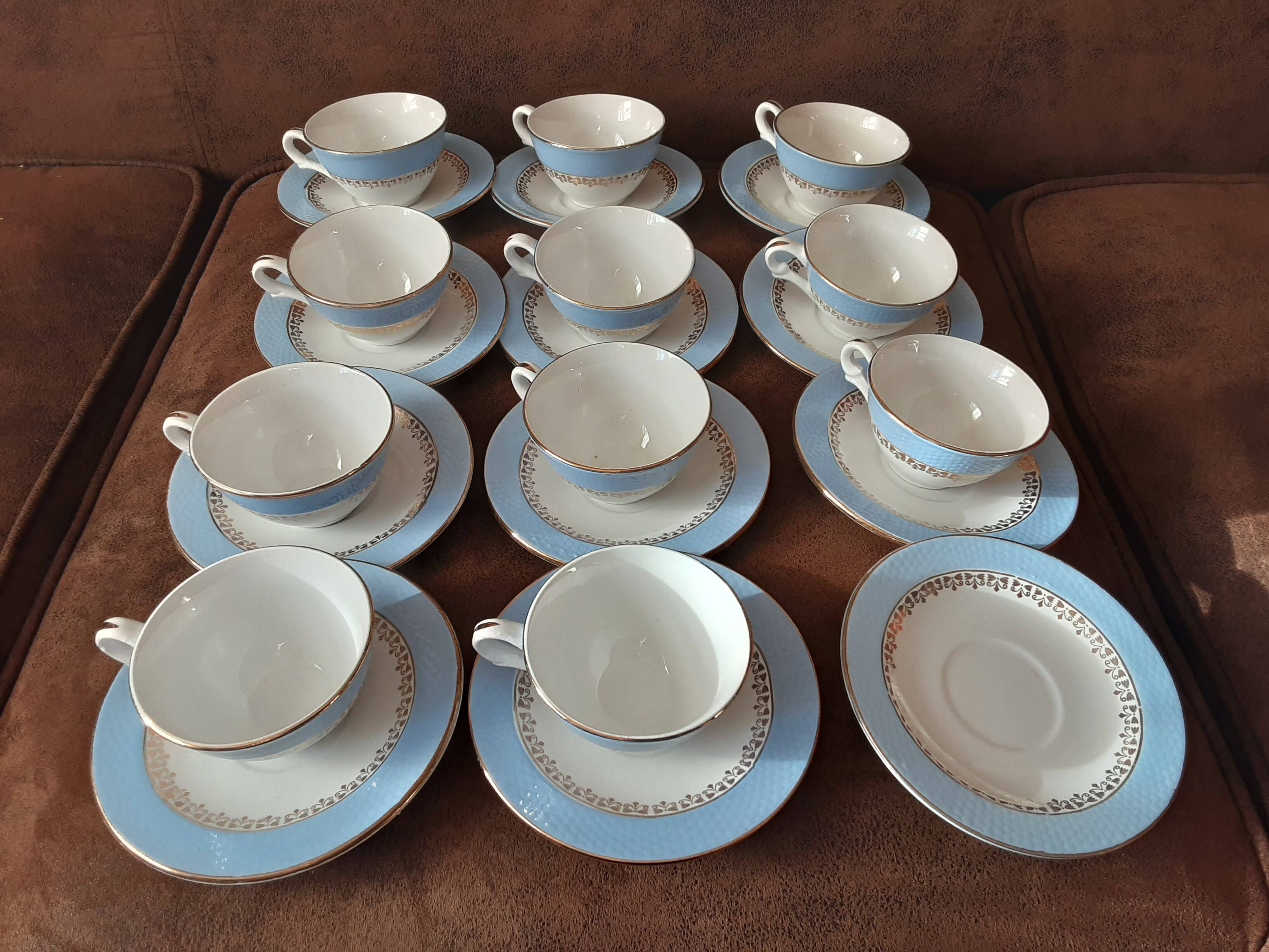 Coffee set at Café Gilbert