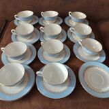 Coffee set at Café Gilbert