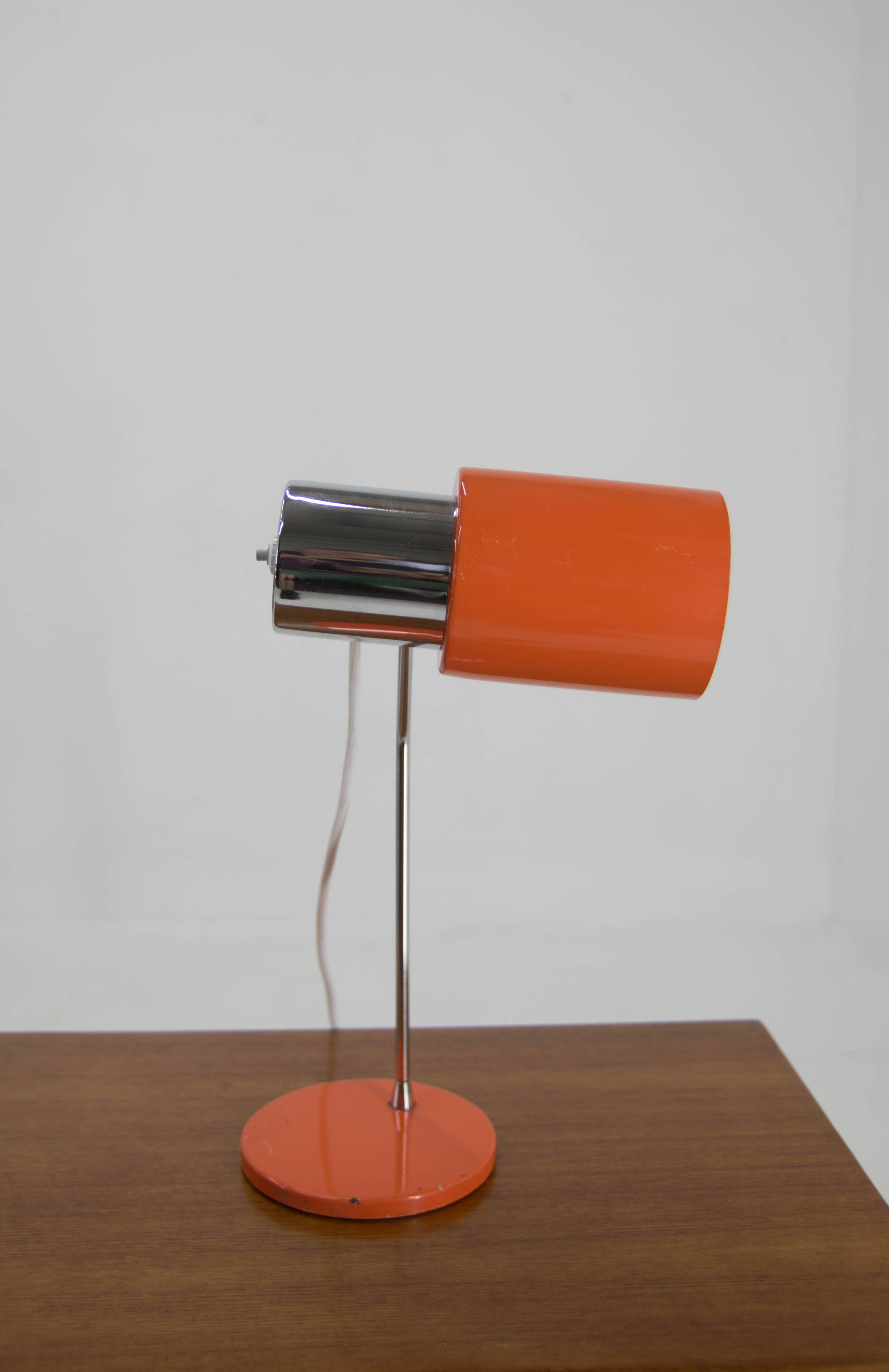 Mid-Century Table Lamp Designed by Josef Hurka for Napako, 1970's