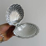 Shell butter dish