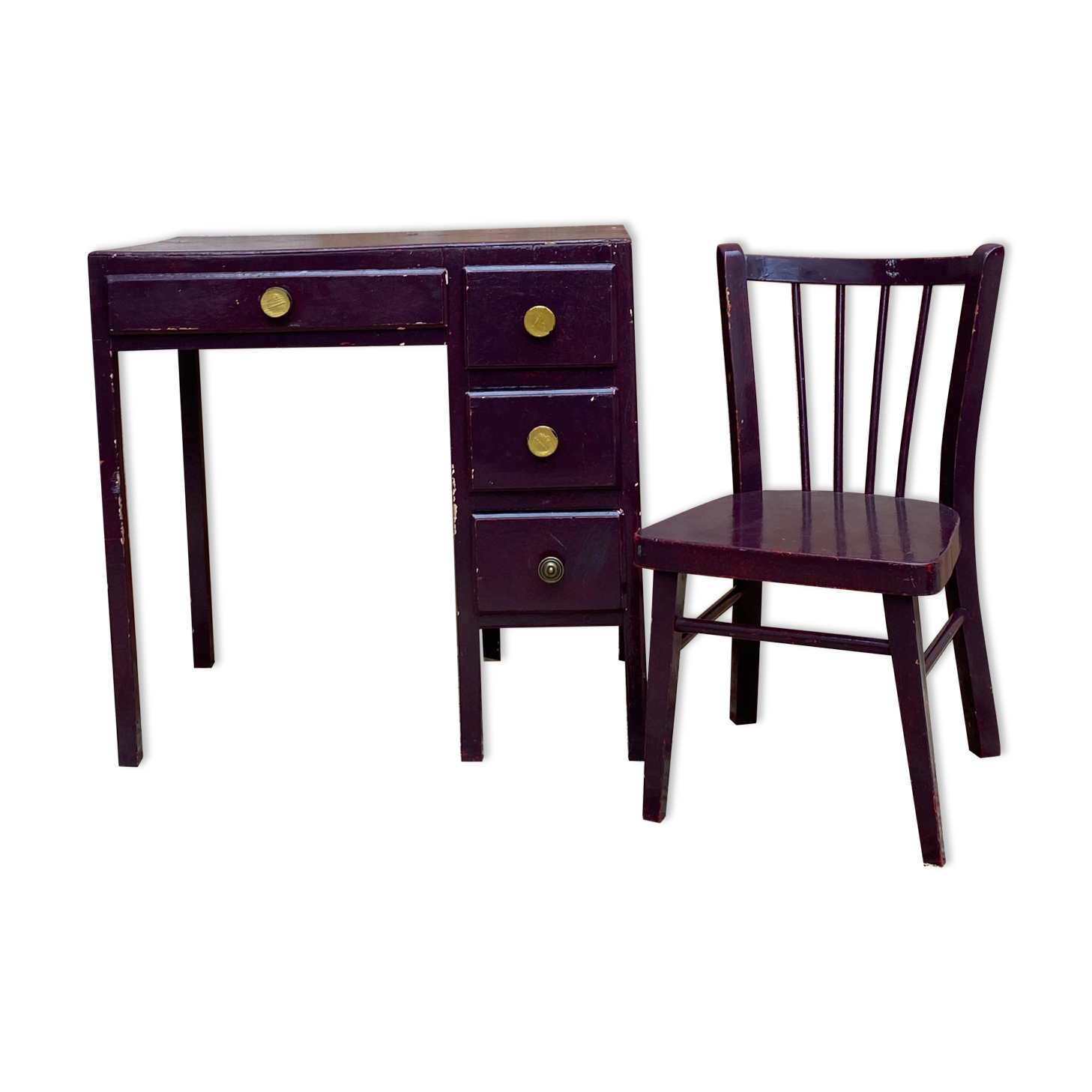 Children's desk and chair