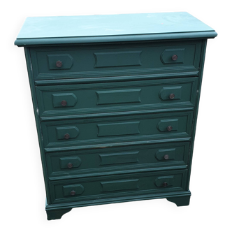 Contemporary 5-drawer chest of drawers