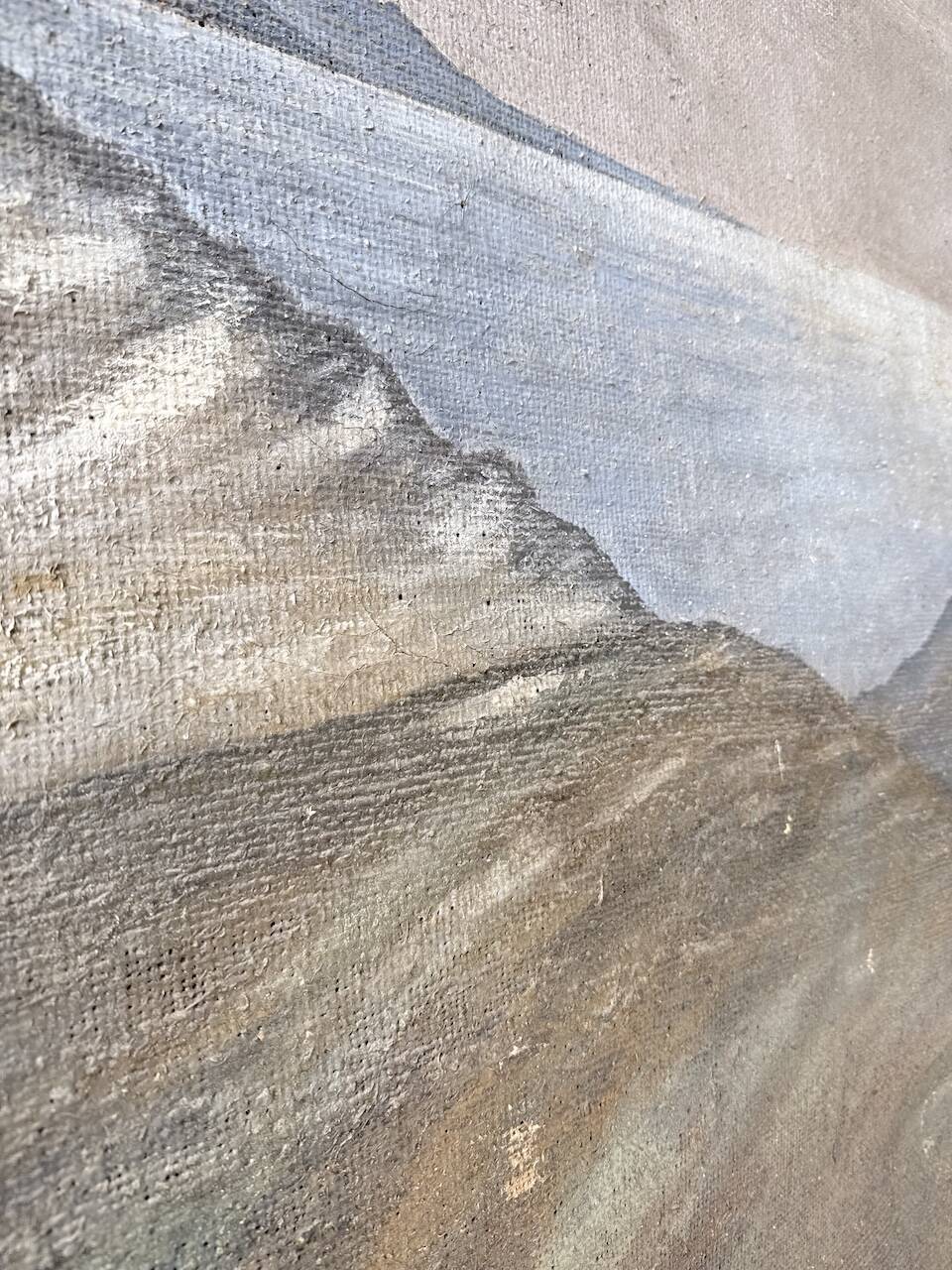 Giant XXL theatre painting 1950