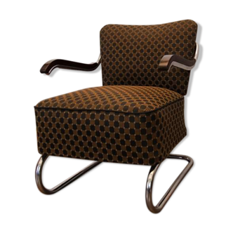 Cantilever Bauhaus chair by Mücke Melder 1930s