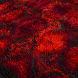 Scandinavian 20th century modern ryijy rug by Helena Koskivaara. 160 X 109