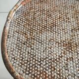 19th wrought iron garden chair